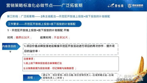 远房产营销策略工作铺排节点要领